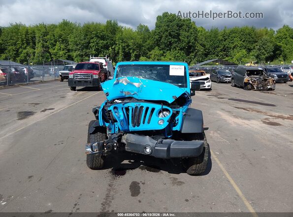 1C4BJWDG6HL568988 2017 JEEP WRANGLER UNLIMITED Blue Vista del salpicadero