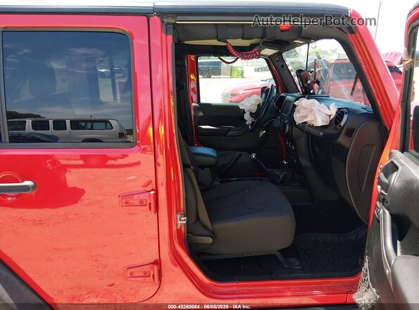 1C4BJWDG6HL743224 2017 JEEP WRANGLER UNLIMITED Red Սալոնի դիմացի տեսք