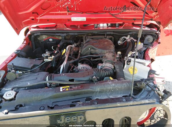 1C4BJWDG6HL743224 2017 JEEP WRANGLER UNLIMITED Red Հետևի տեսք