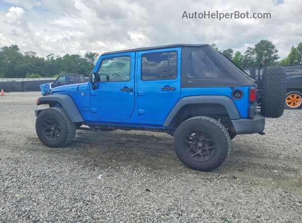 1C4BJWDG7GL158019 2016 JEEP WRANGLER Blue 