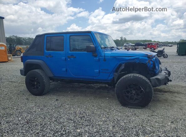 1C4BJWDG7GL158019 2016 JEEP WRANGLER Blue 