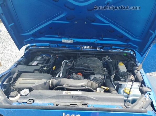 1C4BJWDG7GL158019 2016 JEEP WRANGLER Blue 
