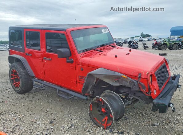 1C4BJWDG7GL319551 2016 JEEP WRANGLER Red Առջևի աջ