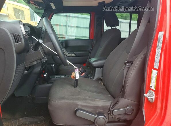 1C4BJWDG7GL319551 2016 JEEP WRANGLER Red Սալոնի դիմացի տեսք