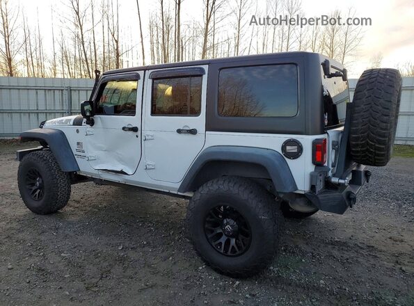 1C4BJWDG7HL554176 2017 JEEP WRANGLER White Tył lewy