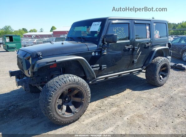 1C4BJWDG7HL565601 2017 JEEP WRANGLER UNLIMITED Black Vista tres cuartos delantera izquierda
