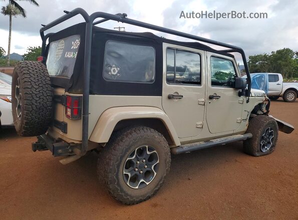 1C4BJWDG7HL629801 2017 JEEP WRANGLER Tan Rear right