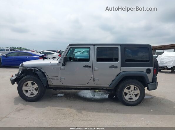 1C4BJWDG7JL808233 2018 JEEP WRANGLER Серебряный 