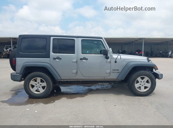 1C4BJWDG7JL808233 2018 JEEP WRANGLER Серебряный Панорамный вид салона 360°