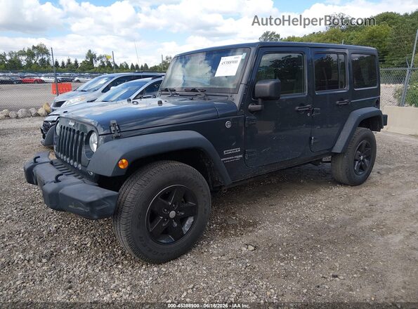 1C4BJWDG7JL874734 2018 JEEP WRANGLER Серый Передняя левая четверть