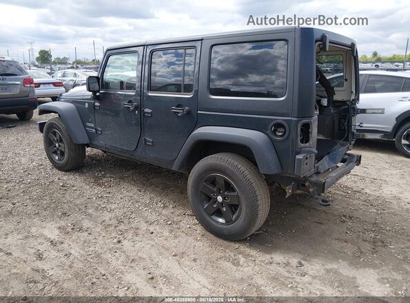 1C4BJWDG7JL874734 2018 JEEP WRANGLER Серый Задняя левая четверть