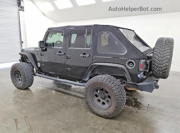 1C4BJWDG8GL228594 2016 JEEP WRANGLER Black Rear left