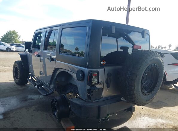 1C4BJWDG8GL248201 2016 JEEP WRANGLER UNLIMITED Gray Rear left