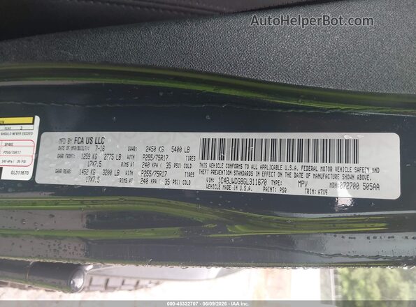 1C4BJWDG8GL311670 2016 JEEP WRANGLER UNLIMITED Синий 