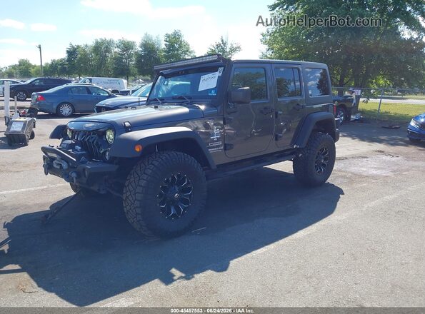 1C4BJWDG8GL343518 2016 JEEP WRANGLER UNLIMITED Brown Vista tres cuartos delantera izquierda