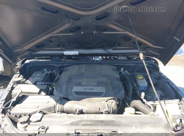 1C4BJWDG8JL890862 2018 JEEP WRANGLER Gray Вид ззаду