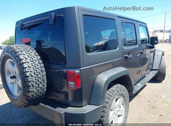 1C4BJWDG8JL890862 2018 JEEP WRANGLER Gray Задня права чверть