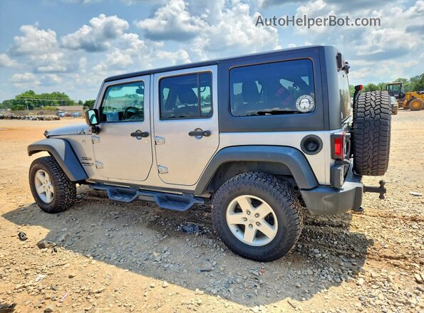 1C4BJWDG9HL577409 2017 JEEP WRANGLER Silver უკანა მარცხენა