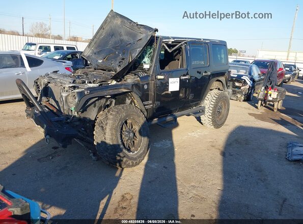 1C4BJWDG9HL605256 2017 JEEP WRANGLER UNLIMITED Black Передня ліва чверть