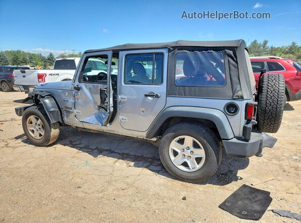 1C4BJWDG9HL728409 2017 JEEP WRANGLER Silver უკანა მარცხენა