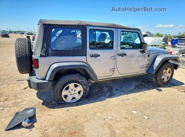 1C4BJWDG9HL728409 2017 JEEP WRANGLER Silver უკანა მარჯვენა
