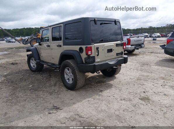 1C4BJWDG9JL912657 2018 JEEP WRANGLER Brown უკანა მარცხენა