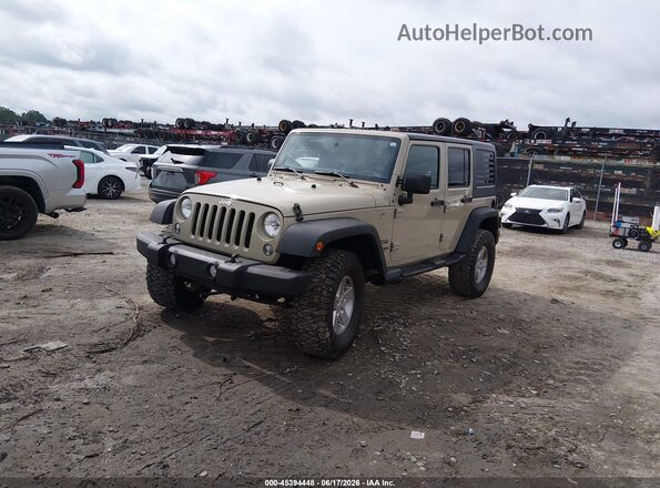 1C4BJWDG9JL912657 2018 JEEP WRANGLER Brown წინა მარცხენა ხედი სამი მეოთხედიდან