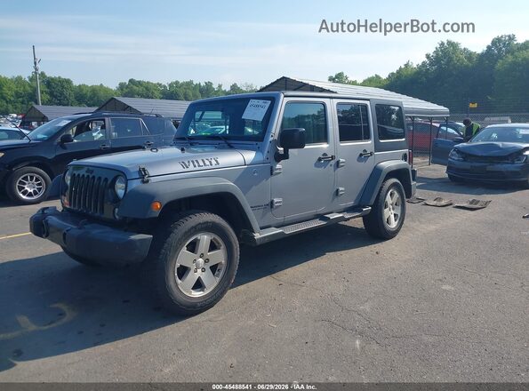 1C4BJWDGXGL135091 2016 JEEP WRANGLER UNLIMITED Silver Առջևի ձախ երեք քառորդ տեսարան
