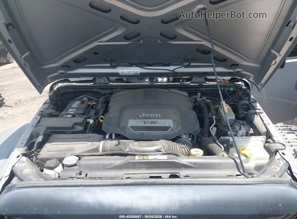 1C4BJWDGXGL138217 2016 JEEP WRANGLER UNLIMITED Gray უკანა ხედი