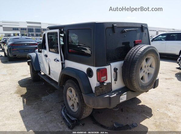 1C4BJWDGXGL187319 2016 JEEP WRANGLER UNLIMITED White უკანა მარცხენა