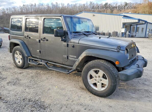 1C4BJWDGXGL209173 2016 JEEP WRANGLER Charcoal Przód prawy