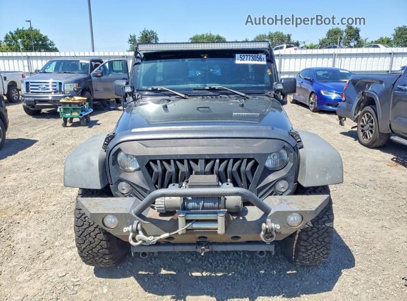 1C4BJWDGXGL252895 2016 JEEP WRANGLER Черный Вид спереди