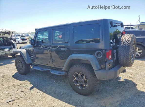 1C4BJWDGXGL252895 2016 JEEP WRANGLER Черный Задняя левая четверть