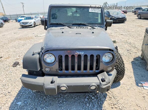 1C4BJWDGXGL335615 2016 JEEP WRANGLER Black Front view