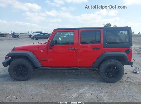 1C4BJWDGXHL661609 2017 JEEP WRANGLER UNLIMITED Red 360 interior view