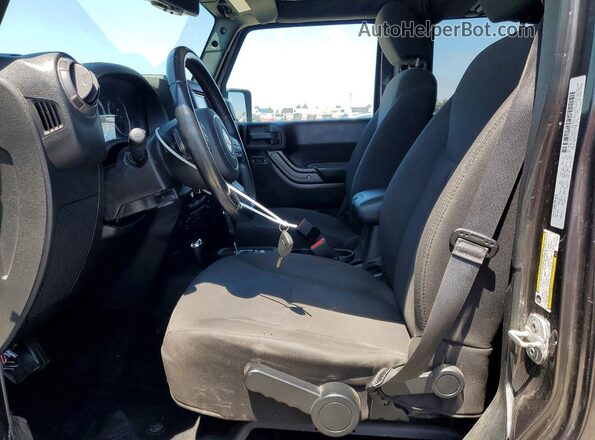 1C4BJWDGXHL742948 2017 JEEP WRANGLER Gray წინა სალონის ხედი