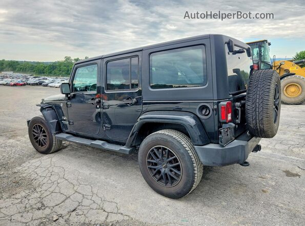 1C4BJWEG1GL108070 2016 JEEP WRANGLER Black Trasero izquierdo