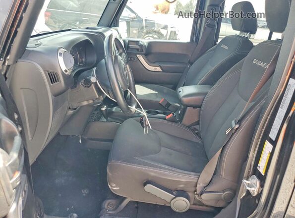 1C4BJWEG1HL542510 2017 JEEP WRANGLER Black Widok wnętrza z przodu