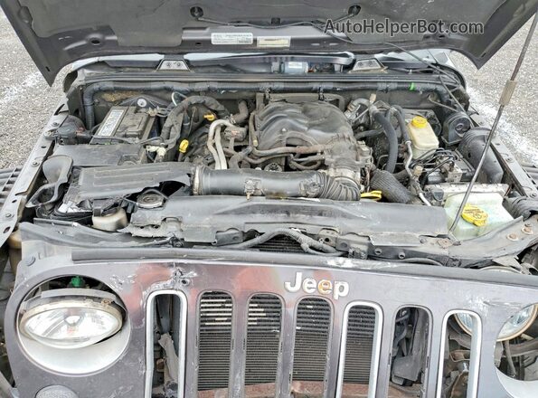 1C4BJWEG2GL164292 2016 JEEP WRANGLER Gray 