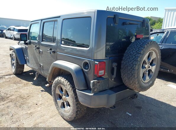 1C4BJWEG2GL172098 2016 JEEP WRANGLER UNLIMITED Gray Tył lewy