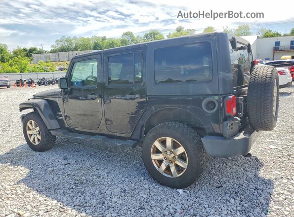 1C4BJWEG3GL248489 2016 JEEP WRANGLER Black Tył lewy