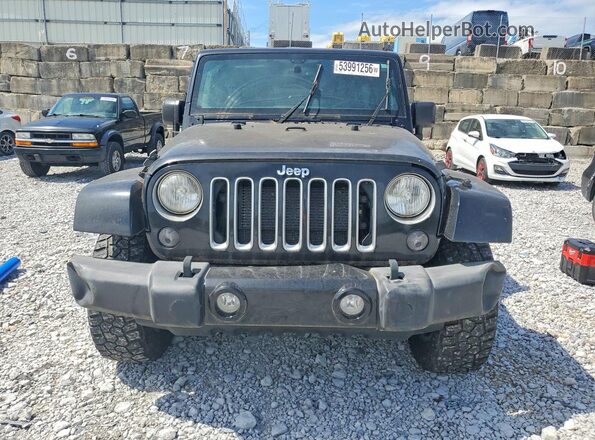 1C4BJWEG3GL248489 2016 JEEP WRANGLER Black Widok z przodu
