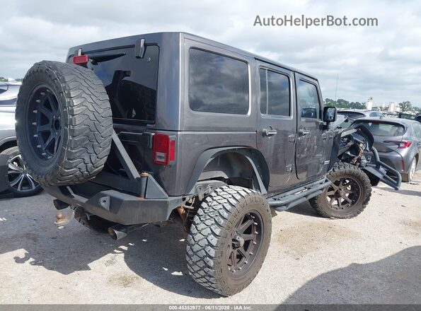 1C4BJWEG4GL181384 2016 JEEP WRANGLER UNLIMITED Gray Trasero derecho