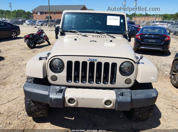 1C4BJWEG4GL270775 2016 JEEP WRANGLER UNLIMITED Tan Вид щитка приладів