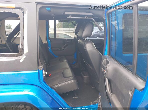 1C4BJWEG5GL221066 2016 JEEP WRANGLER UNLIMITED Blue VIN კოდის სტიკერის ხედი