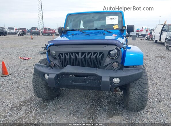 1C4BJWEG5GL221066 2016 JEEP WRANGLER UNLIMITED Blue უკანა სალონის ხედი