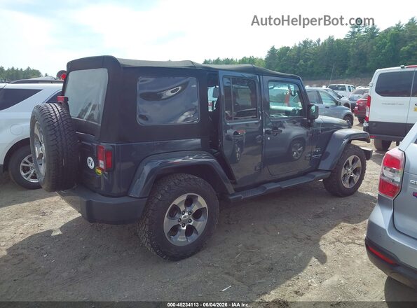 1C4BJWEG5JL830035 2018 JEEP WRANGLER Black უკანა სალონის ხედი