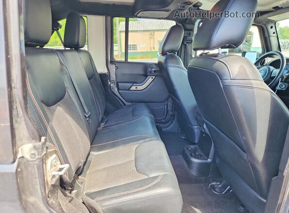 1C4BJWEG6GL348831 2016 JEEP WRANGLER Серый Вид задних сидений