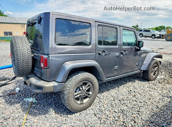 1C4BJWEG6GL348831 2016 JEEP WRANGLER Серый Задняя правая четверть