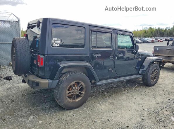 1C4BJWEG6HL520146 2017 JEEP WRANGLER Черный Задняя правая четверть